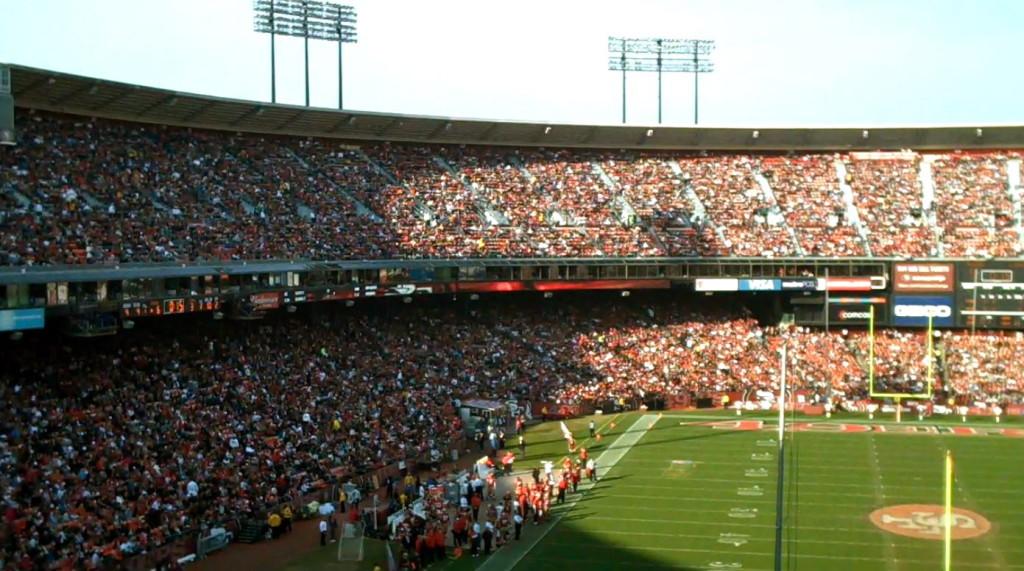 Fans have cheered on the 49ers at Candlestick Park since 1971