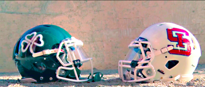Fighting for This Year's Bruce-Mahoney: Football