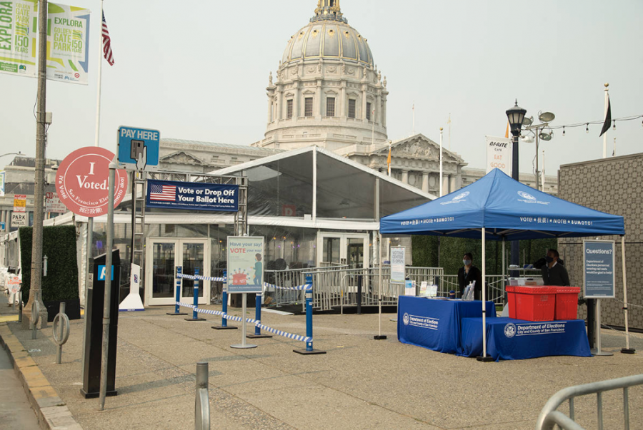 In anticipation of the 2020 General Election, San Francisco unveiled a new early voting center at City Hall.