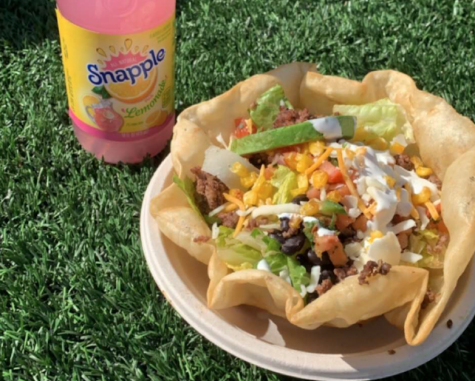 Lunch from SHC Dining Hall, April 2021.