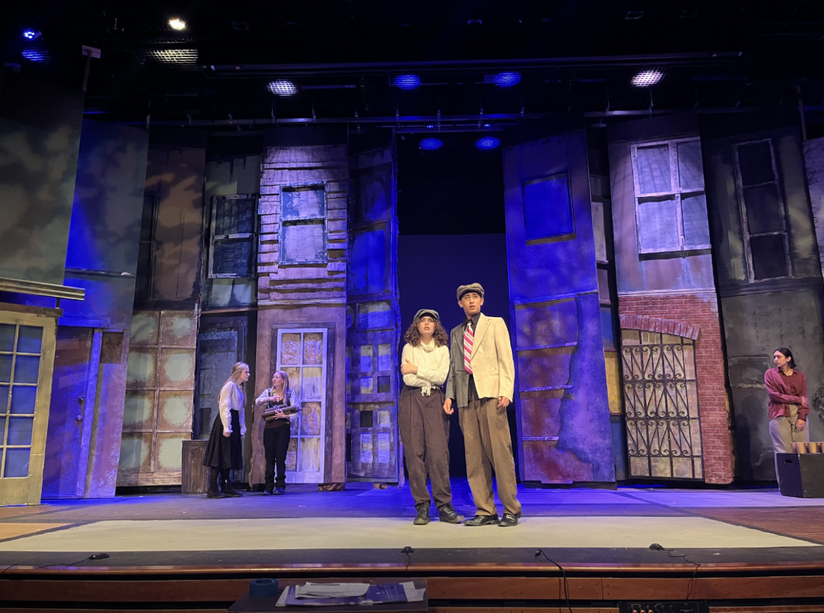 As opening night draws near, the theater program enters a crucial week in preparing for a performance: tech week. 

(Left to right: Emily Raley ‘25, Grace Powers ‘24, Maya Bergman ‘26, Braden Conte 26, Cecilia Farias Tietze ‘27)